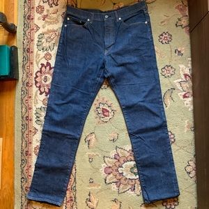 Muji blue jeans